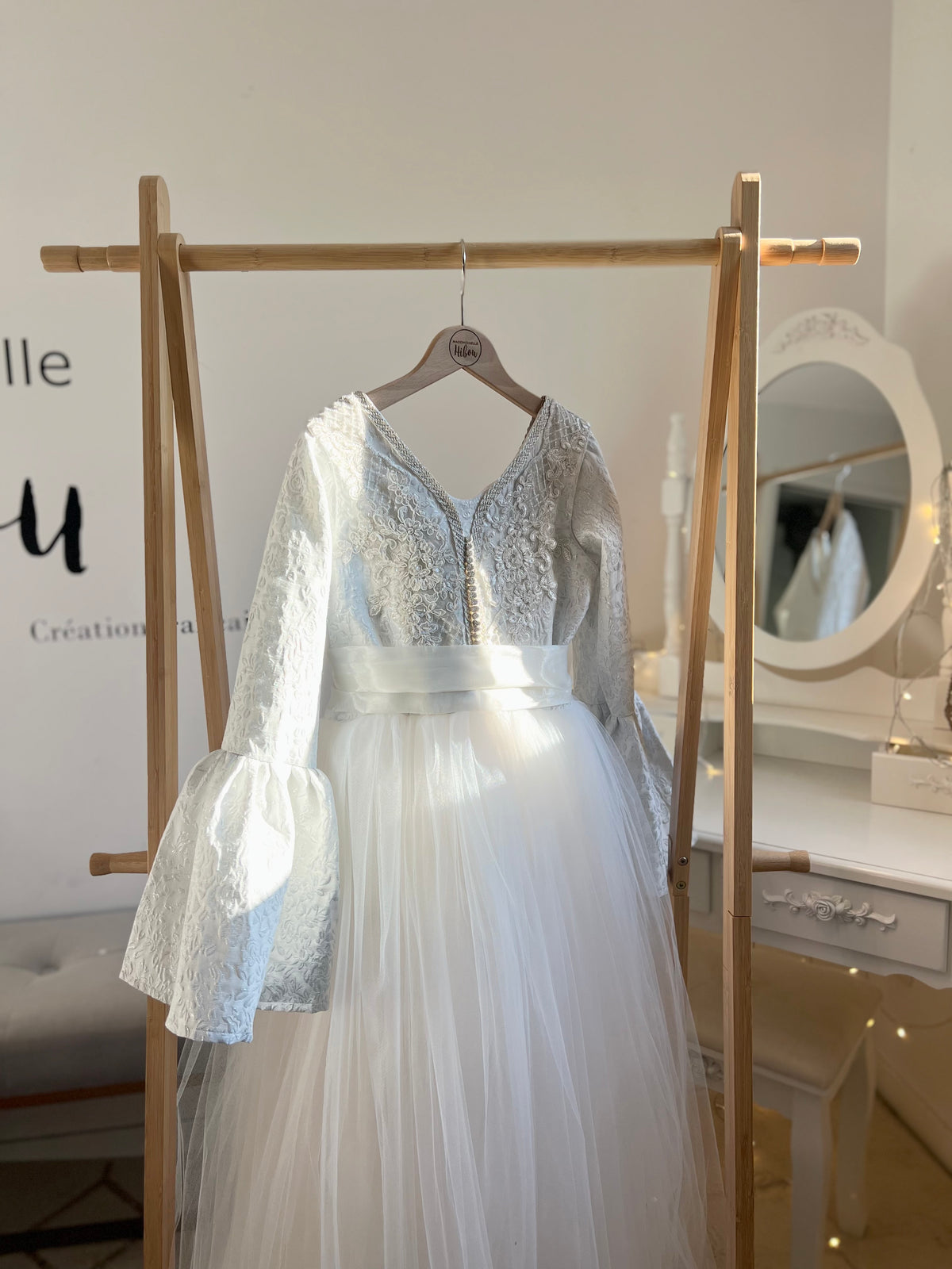 Caftan mini mariée