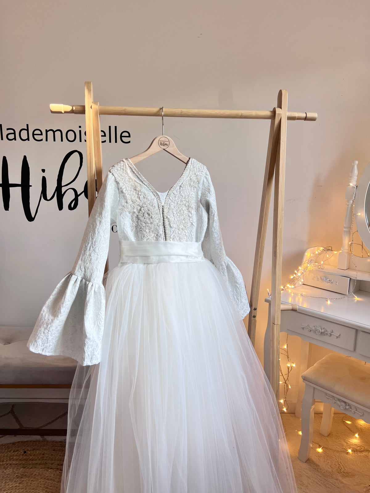 Caftan mini mariée