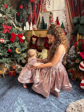 Charger l&#39;image dans la galerie, Robe en sequin vieux rose