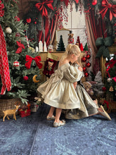 Charger l&#39;image dans la galerie, Robe irisée reflets dorés