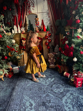 Charger l&#39;image dans la galerie, Robe velours or