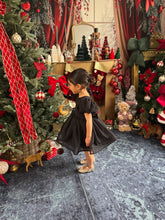 Charger l&#39;image dans la galerie, Robe mousseline noire