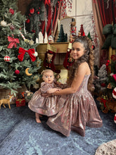 Charger l&#39;image dans la galerie, Robe en sequin vieux rose