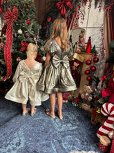 Charger l&#39;image dans la galerie, Robe irisée reflets dorés