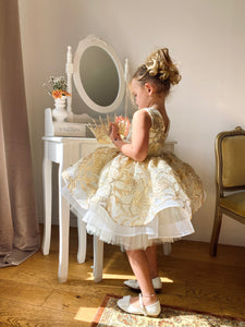 Robe enfant Robe ceremonie fille made in France Mademoiselle Hibou