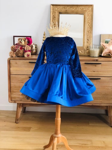 🌟Robe bleu roi