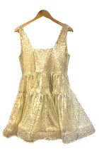 Charger l&#39;image dans la galerie, Collection Mademoiselle Hibou x Lola Rossi : robes sequins dorés